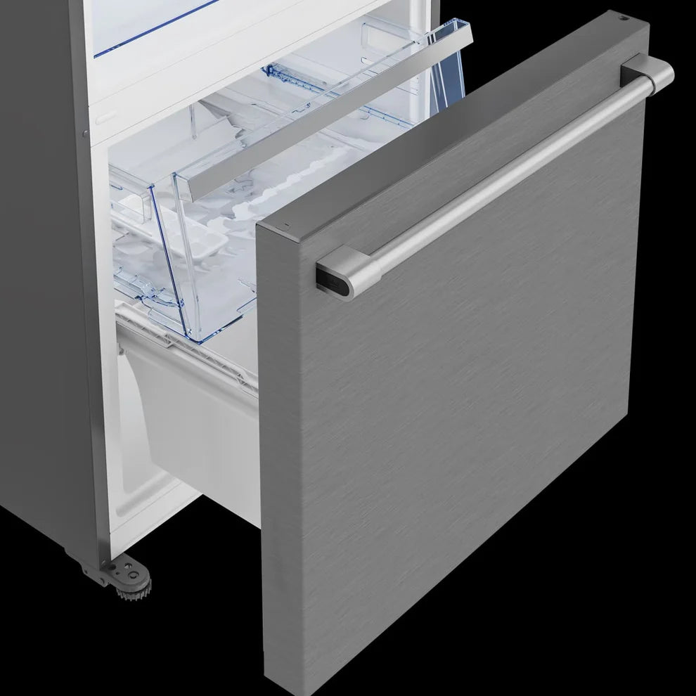 Beko 16.1 pi³ Réfrigérateur à congélateur inférieur – Modèle BFBD30216SSL - Neuf/Boîte ouverte
