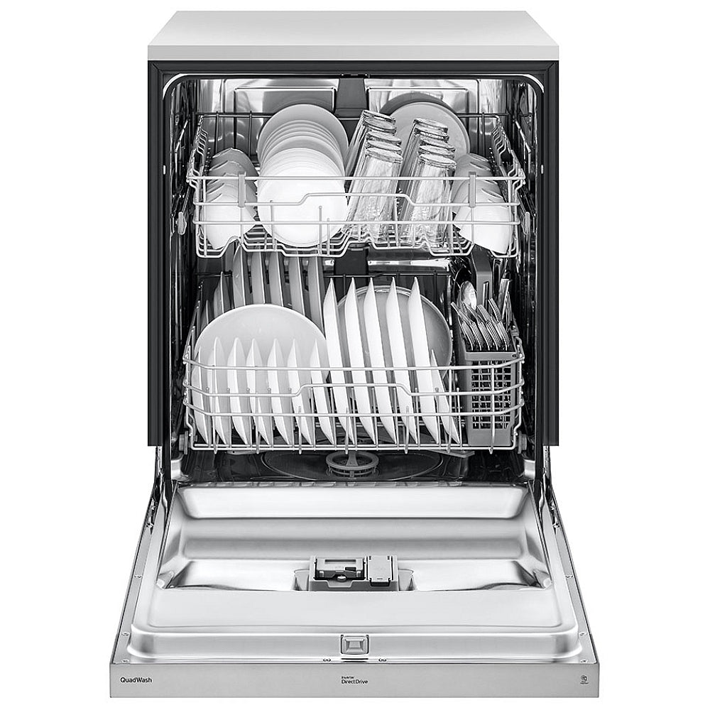 LG LDFN3432T Stainless Steel Dishwasher – 24 in – 15 Place Settings