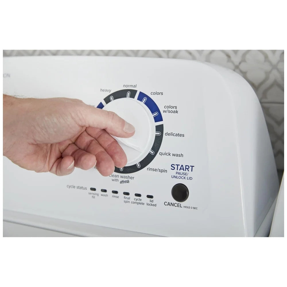 Amana Ensemble laveuse et sécheuse – Modèles NTW4519JW / YNED4655EW - Blanc - Neuf/Boîte ouverte