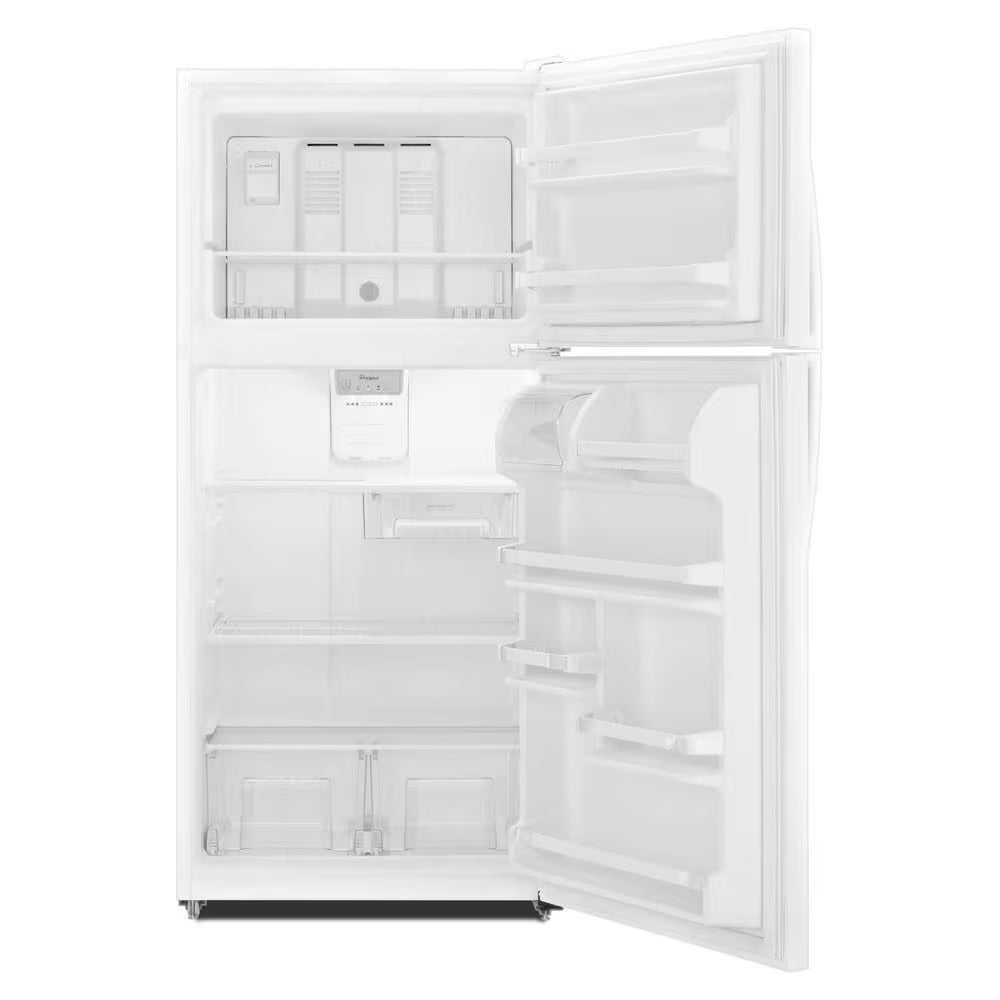 Whirlpool 18.3 pi³ Réfrigérateur à congélateur supérieur – Modèle WRT148FZDW - Neuf/Boîte ouverte