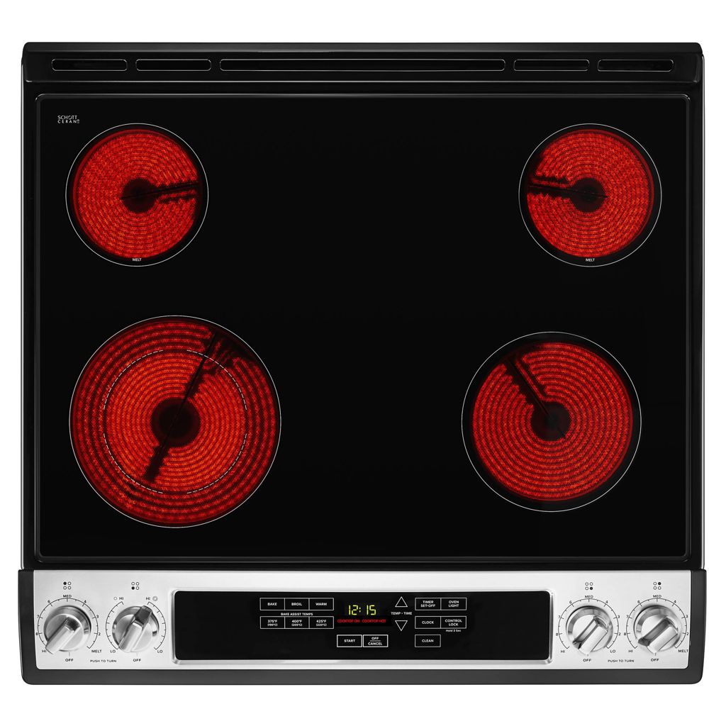 Amana 30" Slide-In Electric Range with Large Oven Window - YAES6603SFS - New/Open Box