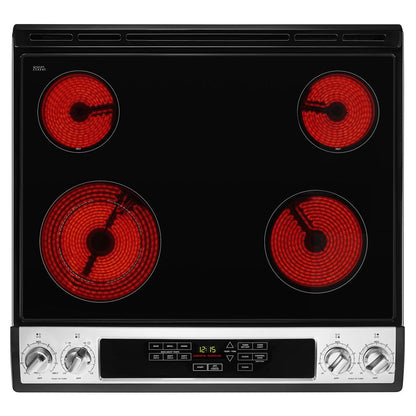 Amana 30" Slide-In Electric Range with Large Oven Window - YAES6603SFS - New/Open Box