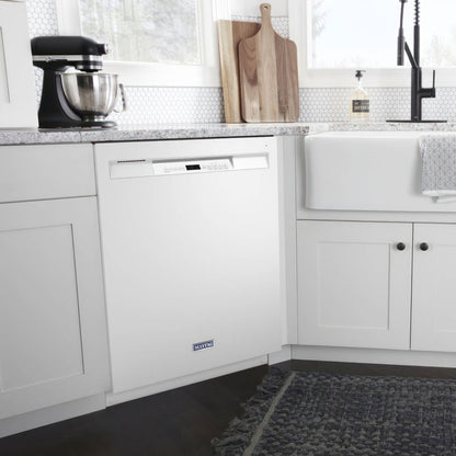 Maytag Lave-vaisselle encastrable 24 pouces avec PowerBlast® – Modèle MDB4949SKW - Blanc - Neuf/Boîte ouverte