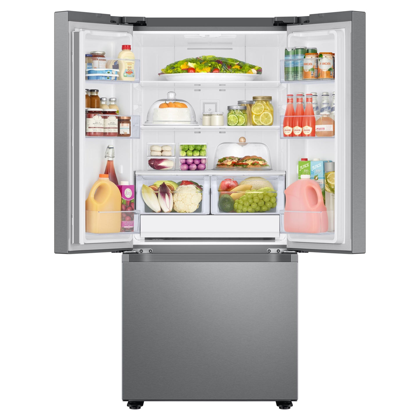 Samsung 22 cu. ft. French Door Refrigerator – Model RF22A4111SR/AA – New/Open Box