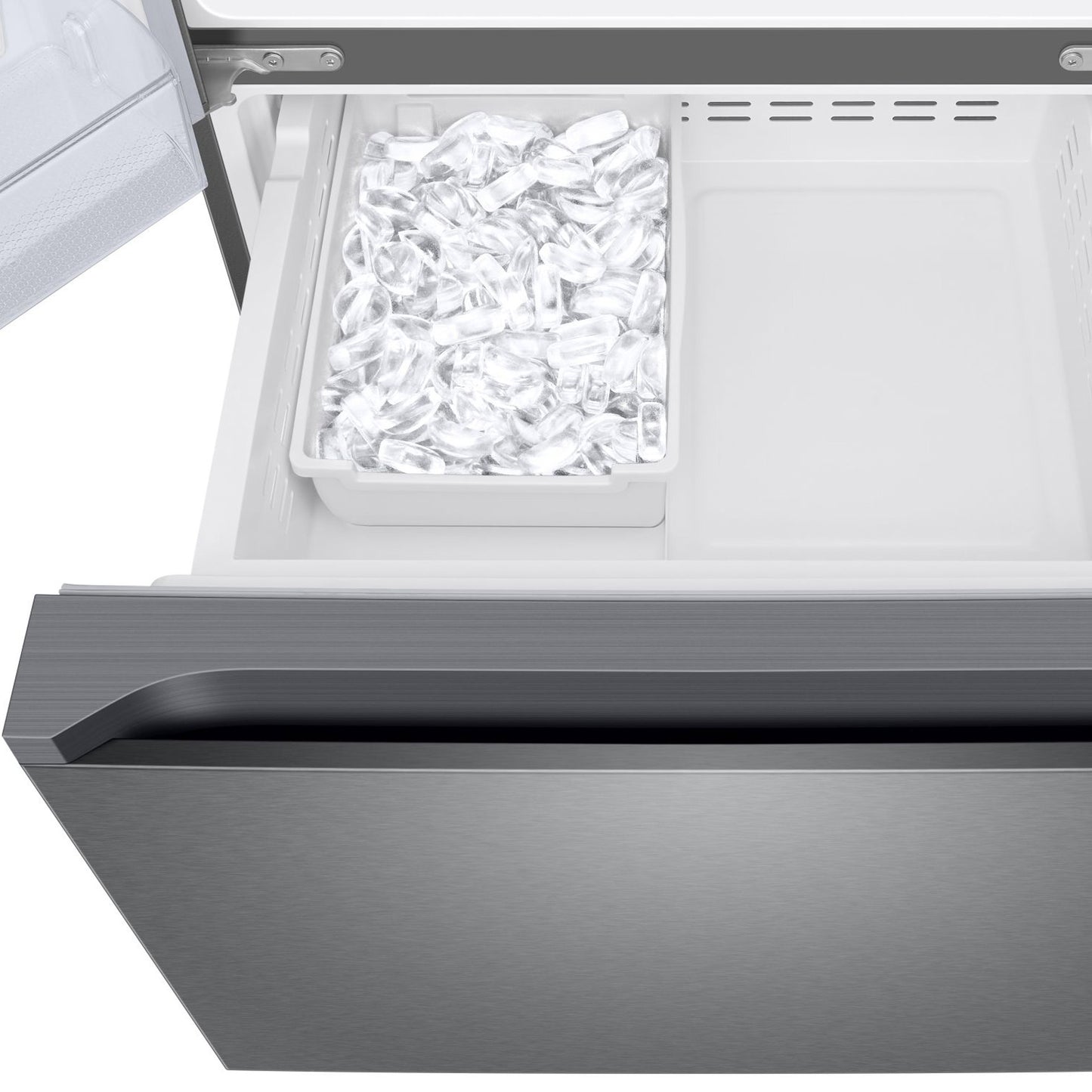 Samsung 18 cu. ft. French Door Refrigerator – Model RF18A5101SR/AA – New/Open Box