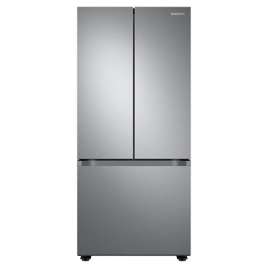 Samsung 18 pi³ Réfrigérateur à portes françaises – Modèle RF18A5101SR/AA – Neuf/Boîte ouverte
