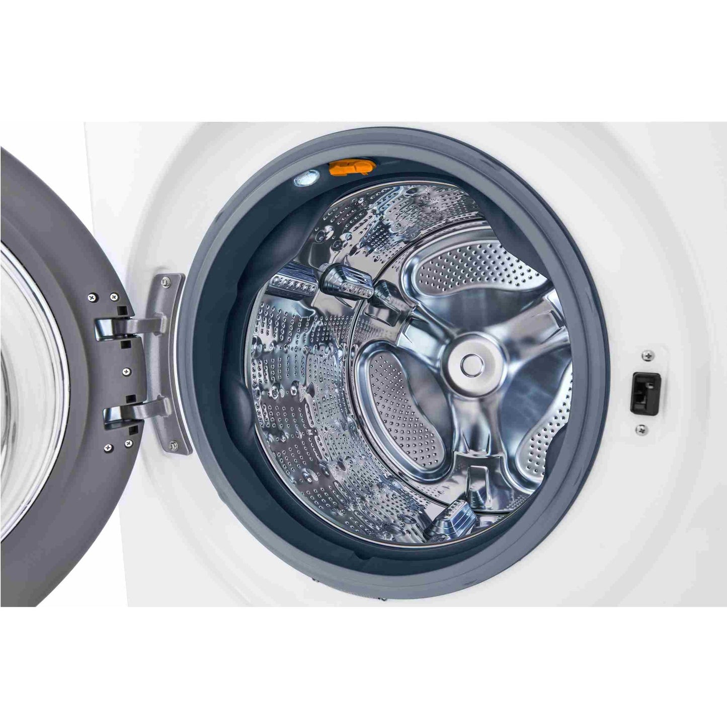 Ensemble laveuse et sécheuse superposées à chargement frontal avec commandes centrales LG – WKE100HWA