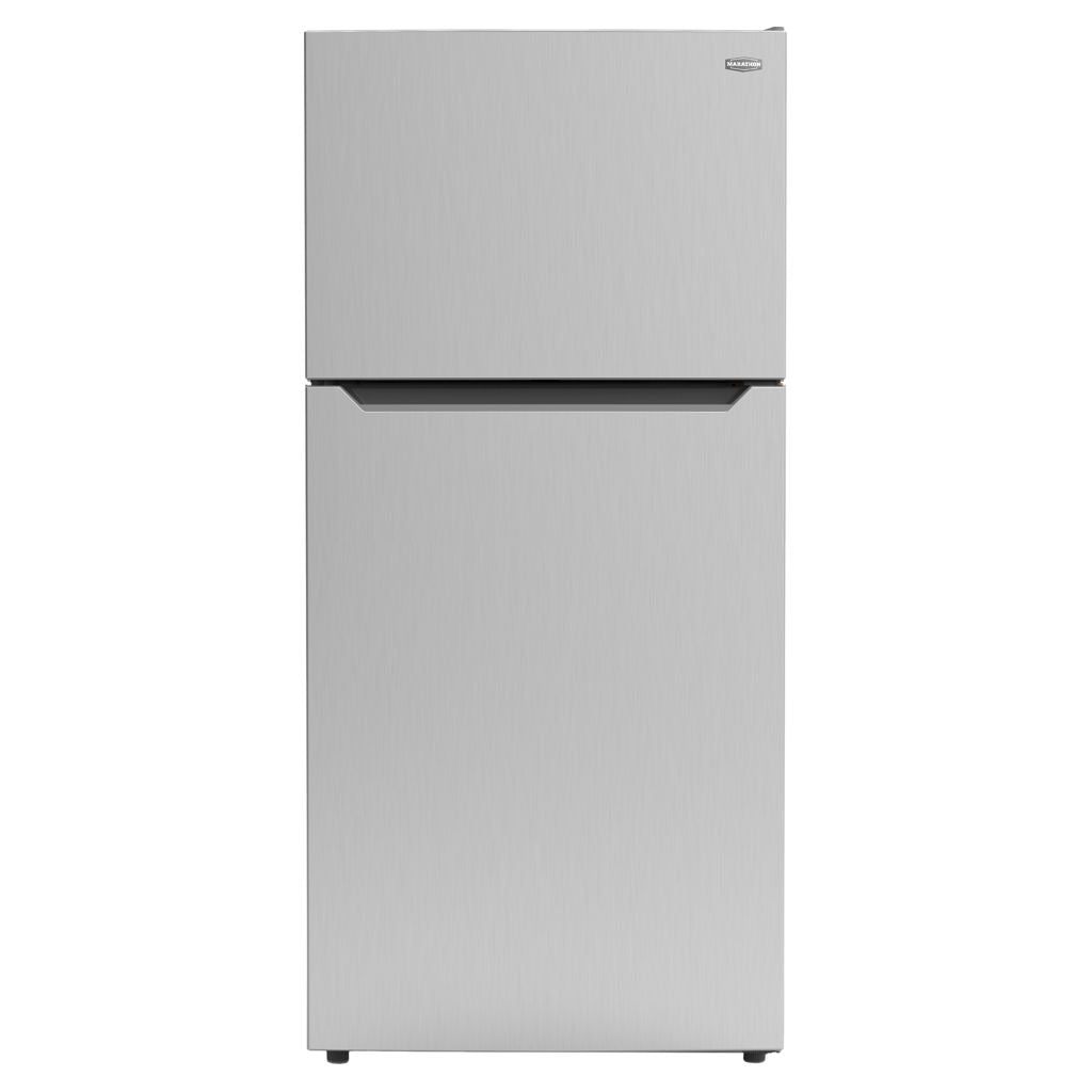 Marathon 18 cu. ft. Top Freezer Refrigerator Stainless Steel – Model MFF184SS