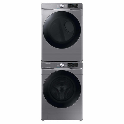 Ensemble laveuse à chargement frontal et sécheuse électrique Samsung – WF45B6300AP & DVE45B6300P (Finition Platinum) - Neuf/Boîte ouverte