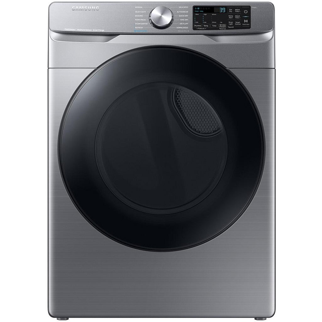 Ensemble laveuse à chargement frontal et sécheuse électrique Samsung – WF45B6300AP & DVE45B6300P (Finition Platinum) - Neuf/Boîte ouverte