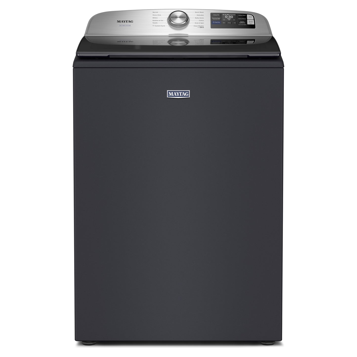 Maytag 6,0 pi³ Laveuse à chargement vertical Pet Pro – Modèle MTW7205RF - Midnight Steel - Neuf/Boîte ouverte