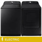 Samsung Ensemble laveuse et sécheuse haute efficacité – Modèles WA52DG5500AV & DVE50A5405V - Noir inoxydable - Neuf/Boîte ouverte