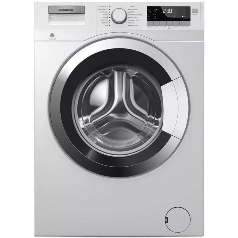 Ensemble laveuse à chargement frontal et sécheuse électrique Blomberg - WM98400SX & DHP24412W