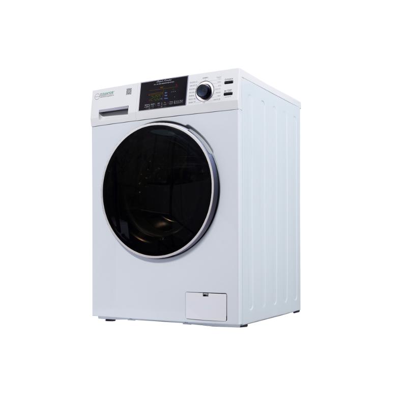 Equator EZ 5500 CV – Laveuse‑sècheuse combo 18 lb, 2‑en‑1 convertible vent/ventless - Neuf/Boîte ouverte