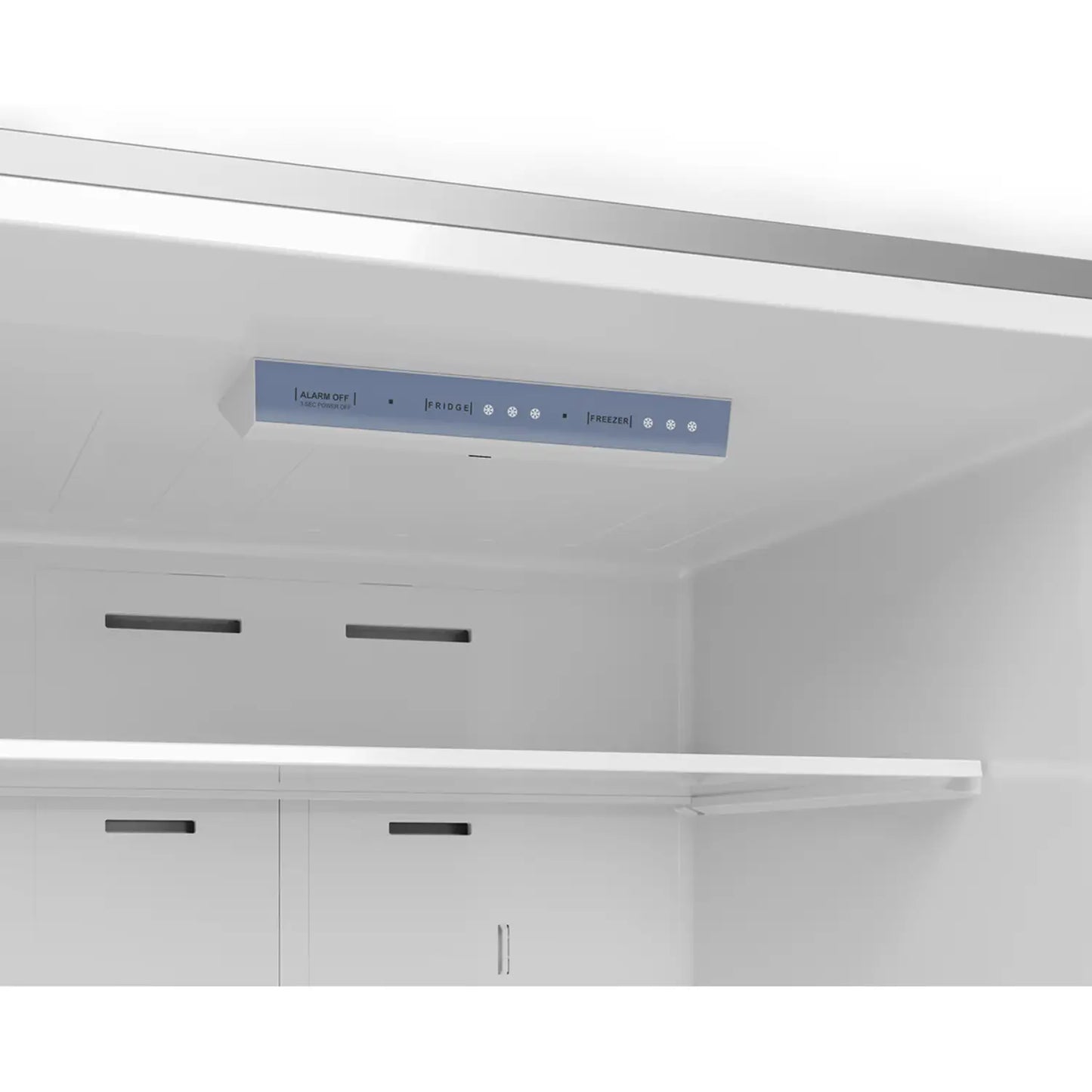 Midea 18,7 pi³ Réfrigérateur à congélateur inférieur – Modèle MRB19B7AST - Acier inoxydable - Neuf/Boîte ouverte