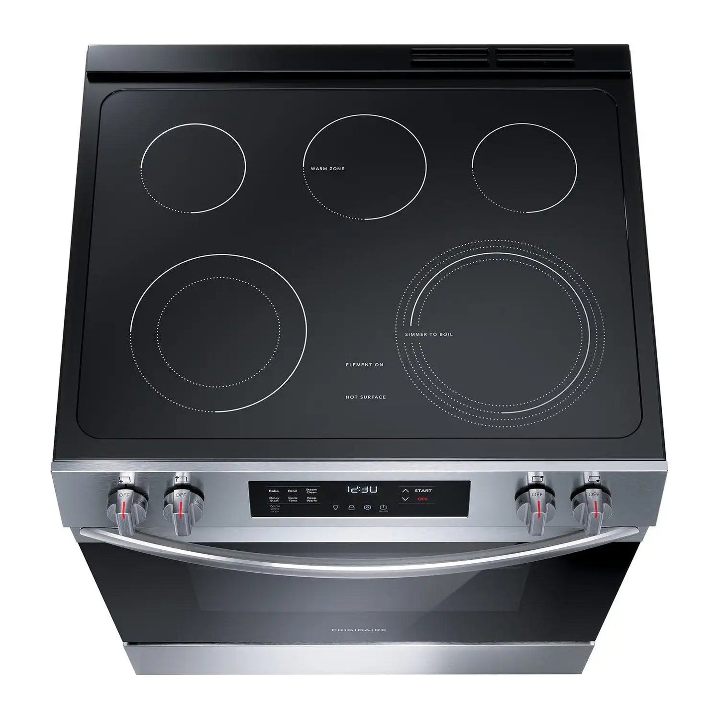 Frigidaire FCFE306CAS – 30-inch Freestanding Electric Range, EvenTemp Convection, Stainless Steel - New/Open Box
