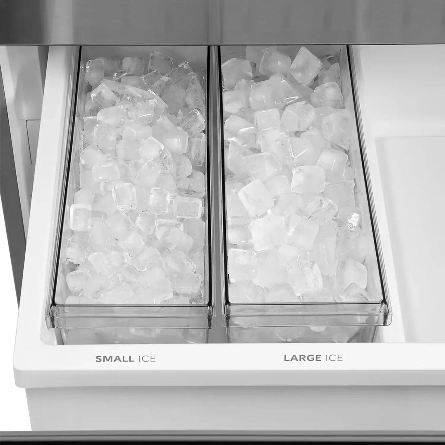 Midea 26,5 pi³ Réfrigérateur porte française profondeur comptoir 36 pouces – Modèle MRF27I4BST - Acier inoxydable - Neuf/Boîte ouverte