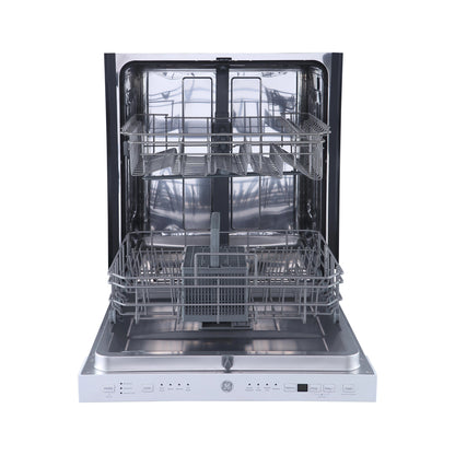 GE Lave-vaisselle encastrable 24 po à commandes supérieures – Modèle GBP534SGPWW - Blanc - Neuf/Boîte ouverte