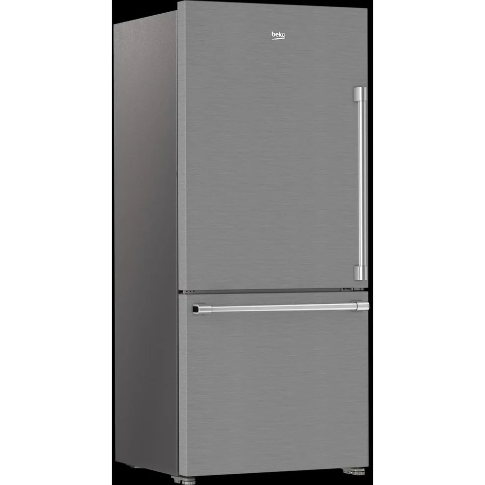 Beko 16.1 pi³ Réfrigérateur à congélateur inférieur – Modèle BFBD30216SSL - Neuf/Boîte ouverte