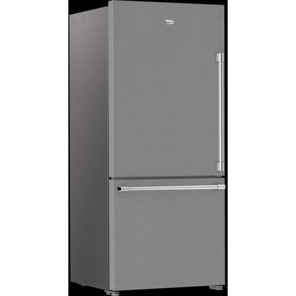 Beko 16.1 pi³ Réfrigérateur à congélateur inférieur – Modèle BFBD30216SSL - Neuf/Boîte ouverte