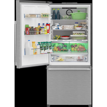 Beko 16.1 pi³ Réfrigérateur à congélateur inférieur – Modèle BFBD30216SSL - Neuf/Boîte ouverte