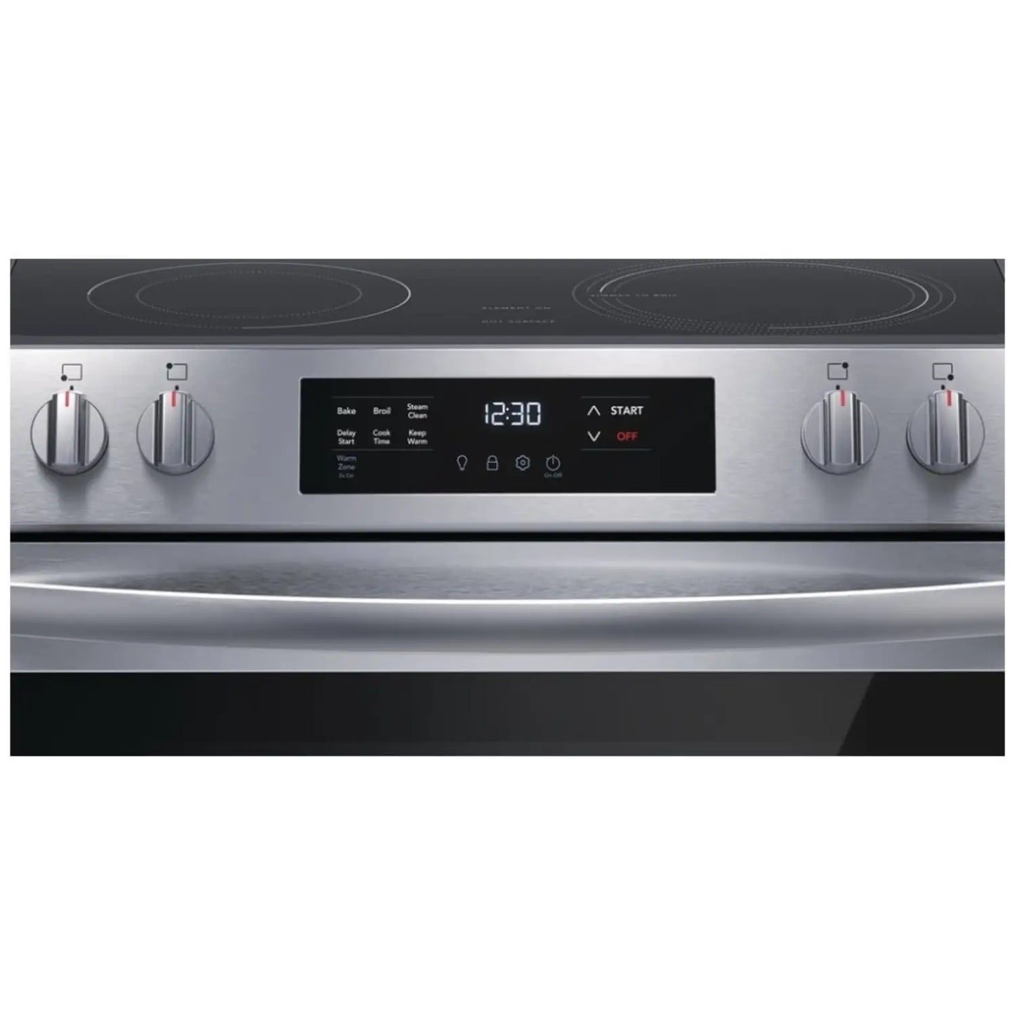 Frigidaire FCFE306CAS – 30-inch Freestanding Electric Range, EvenTemp Convection, Stainless Steel - New/Open Box