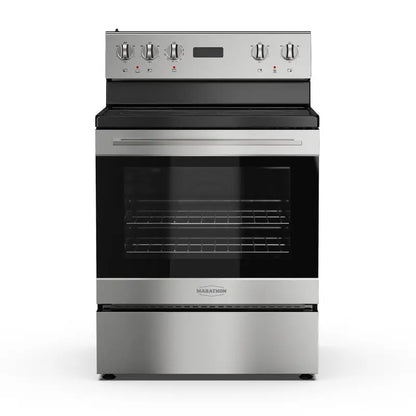 Marathon 30-inch Stainless Steel Electric Range with 5.0 cu. ft. Oven – Model MER3070SS