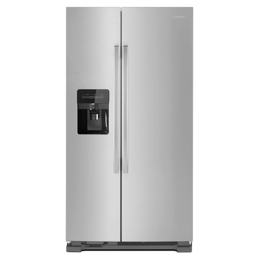 Amana 21 pi³ Réfrigérateur côte à côte – Modèle ASI2175GRS - Neuf/Boîte ouverte