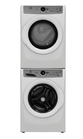 Electrolux Ensemble laveuse frontale & sécheuse électrique – Modèle V100437 - Blanc - Neuf/Boîte ouverte