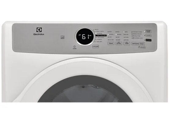 Electrolux Ensemble laveuse frontale & sécheuse électrique – Modèle V100437 - Blanc - Neuf/Boîte ouverte