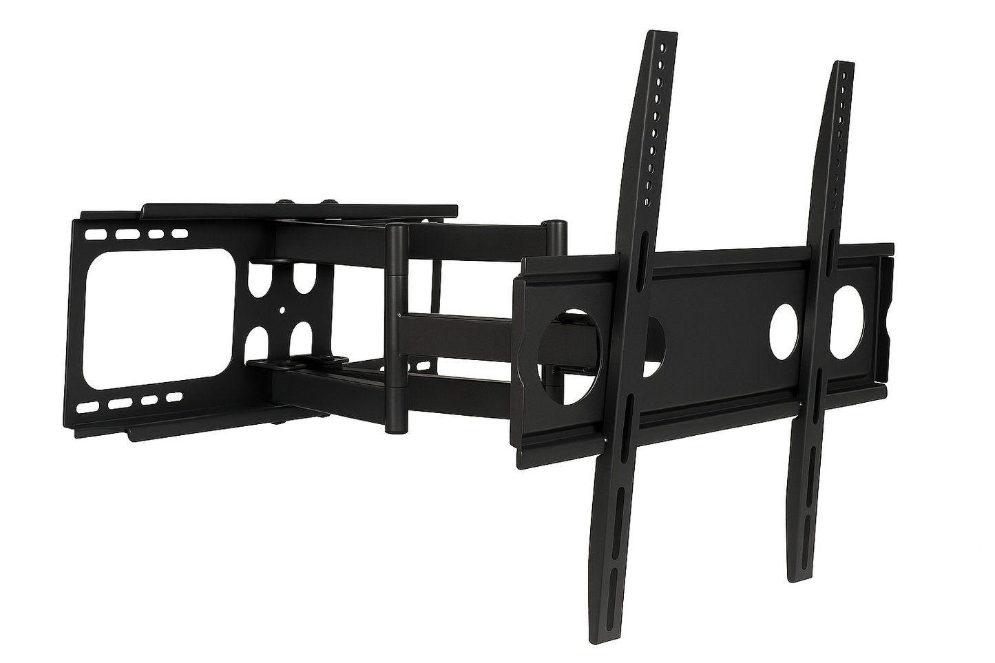 Heavy Duty Dual Arm TV Wall Mount - 160° Full Motion for 32" to 75" Screens