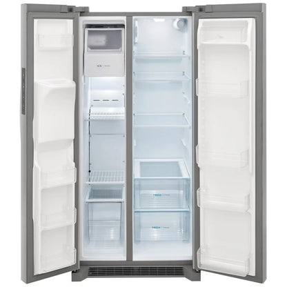 Frigidaire 22,3 pi³ Réfrigérateur côte à côte – Modèle FRSS2323AS - Neuf/Boîte ouverte