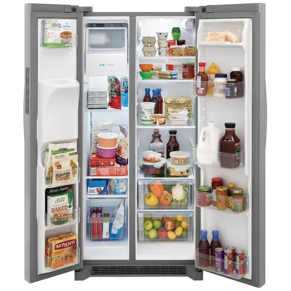 Frigidaire 22,3 pi³ Réfrigérateur côte à côte – Modèle FRSS2323AS - Neuf/Boîte ouverte