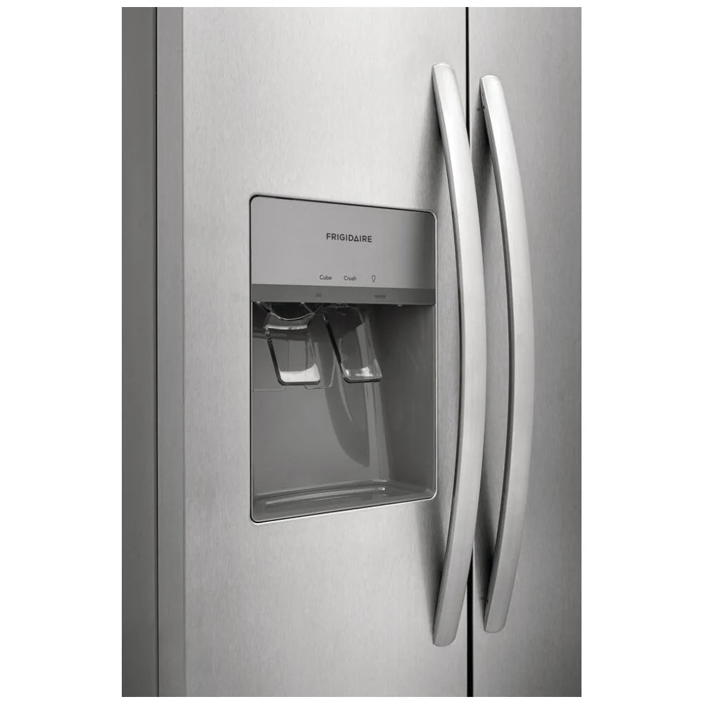 Frigidaire 22,3 pi³ Réfrigérateur côte à côte – Modèle FRSS2323AS - Neuf/Boîte ouverte