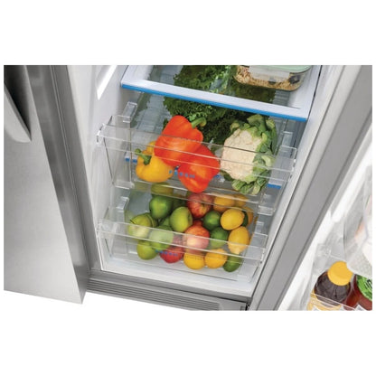 Frigidaire 22,3 pi³ Réfrigérateur côte à côte – Modèle FRSS2323AS - Neuf/Boîte ouverte