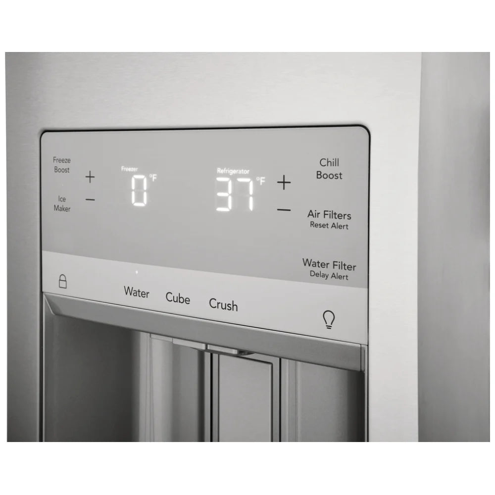 Frigidaire Gallery 26,3 pi³ Réfrigérateur 4 portes standard – Modèle GRMS2773AF - Neuf/Boîte ouverte