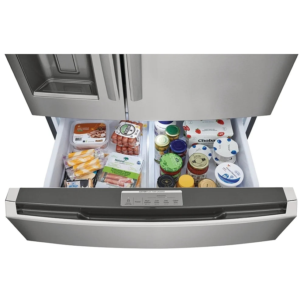 Frigidaire Gallery 26,3 pi³ Réfrigérateur 4 portes standard – Modèle GRMS2773AF - Neuf/Boîte ouverte