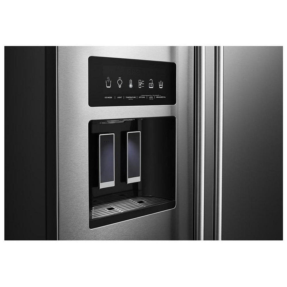 KitchenAid 24,8 pi³ Réfrigérateur côte-à-côte – Modèle KRSF705HPS - Neuf/Boîte ouverte