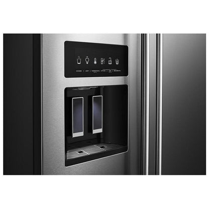 KitchenAid 24,8 pi³ Réfrigérateur côte-à-côte – Modèle KRSF705HPS - Neuf/Boîte ouverte