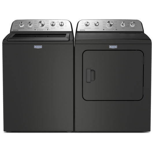 Maytag Ensemble laveuse et sécheuse – Modèles MVW5430PBK-C / YMED7205MBK - Noir - Neuf/Boîte ouverte