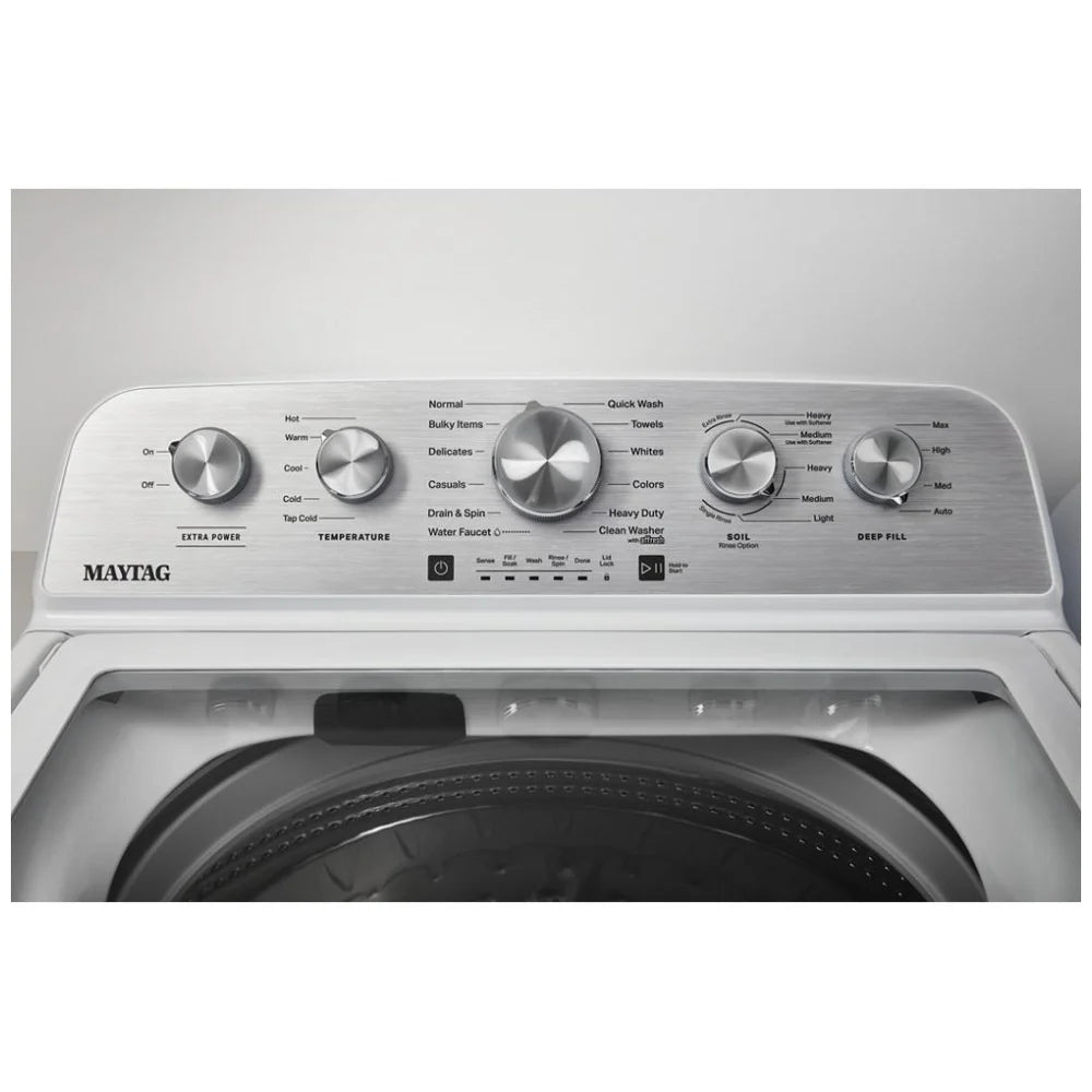 Maytag 4,8 pi³ Laveuse à chargement par le haut – Modèle MVW7232HW - Boîte ouverte