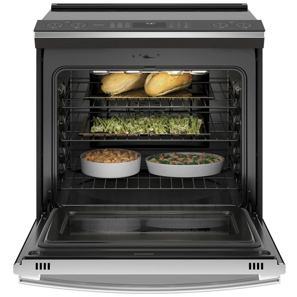 GE Profile 30 po Cuisinière encastrable intelligente à induction – Modèle PCHS920YMFS - Acier inoxydable - Neuf/Boîte ouverte