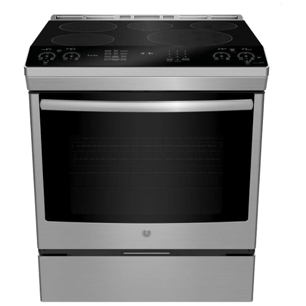 GE Profile 30 po Cuisinière encastrable intelligente à induction – Modèle PCHS920YMFS - Acier inoxydable - Neuf/Boîte ouverte