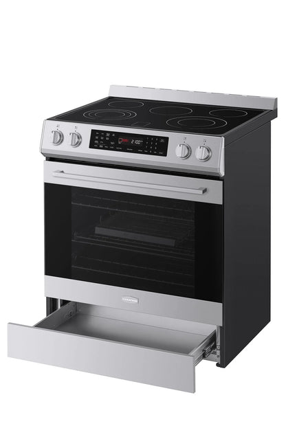 Marathon 30-inch Electric Convection Range with 5.0 cu. ft. Oven in Stainless Steel – Model MSCER3080SS