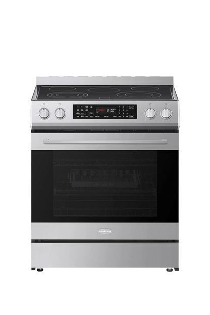 Marathon 30-inch Electric Convection Range with 5.0 cu. ft. Oven in Stainless Steel – Model MSCER3080SS
