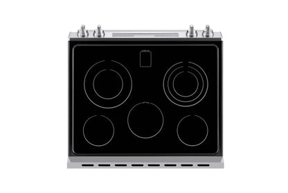 Marathon 30-inch Electric Convection Range with 5.0 cu. ft. Oven in Stainless Steel – Model MSCER3080SS