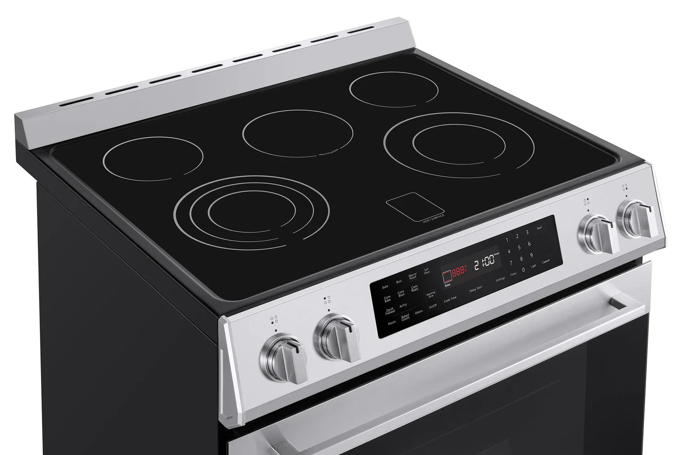 Marathon 30-inch Electric Convection Range with 5.0 cu. ft. Oven in Stainless Steel – Model MSCER3080SS