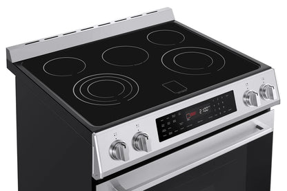Marathon 30-inch Electric Convection Range with 5.0 cu. ft. Oven in Stainless Steel – Model MSCER3080SS