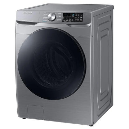 Ensemble laveuse à chargement frontal et sécheuse électrique Samsung – WF45B6300AP & DVE45B6300P (Finition Platinum) - Neuf/Boîte ouverte