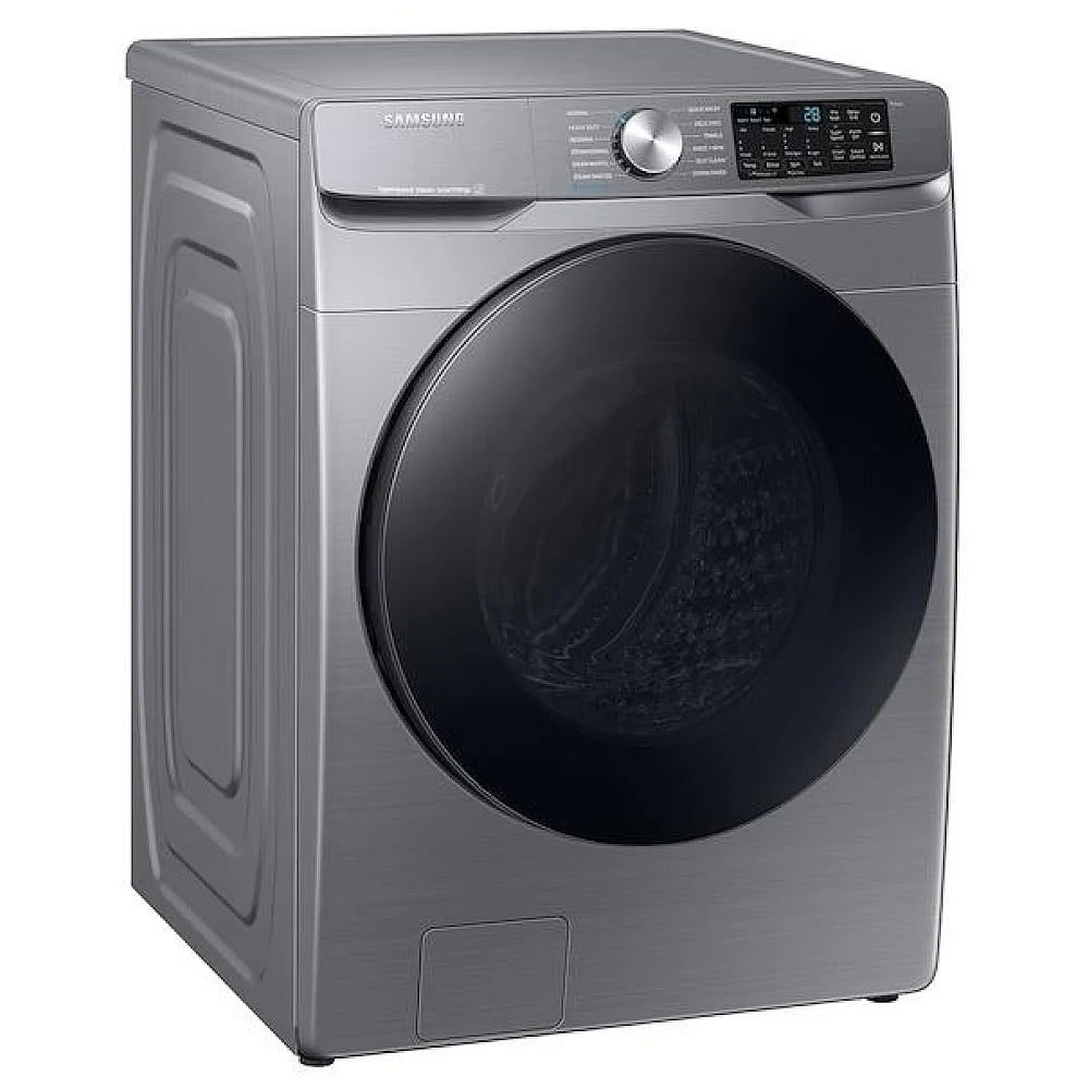 Ensemble laveuse à chargement frontal et sécheuse électrique Samsung – WF45B6300AP & DVE45B6300P (Finition Platinum) - Neuf/Boîte ouverte